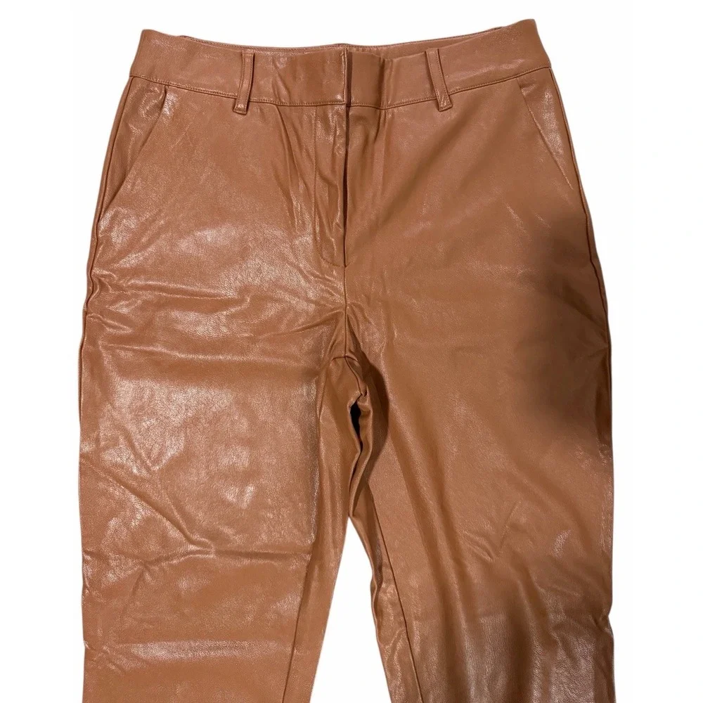 Commando Faux Leather‎ 7/8 Trouser Cocoa Women's Size Medium